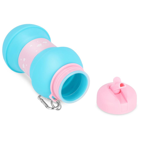 Spokey Παιδικό μπουκάλι νερού Cort - Collapsible silicone bottle 0.52l Spokey Παιδικό μπουκάλι νερού Cort - Collapsible silicone bottle 0.52l